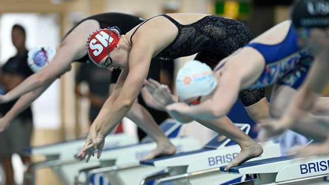 Madeleine McTernan set a new world record during the Australian Virtual Short Course Swimming Championships recently.  (Photo by Bradley Kanaris Photography/Bradley Kanaris)