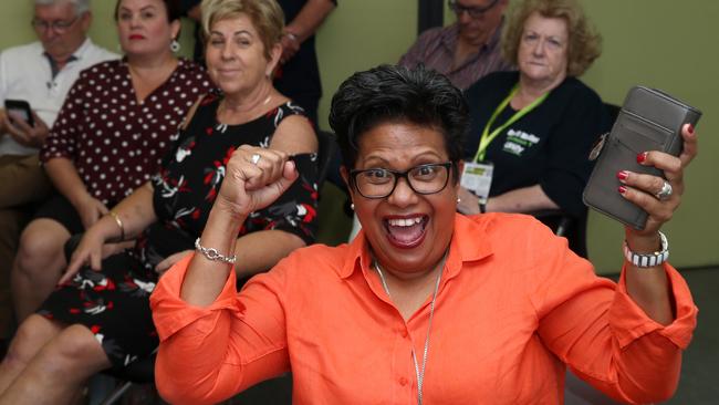 Candidate for division 4, Yodie Batzke at the Cairns Regional Council candidate ballot draw at the Electoral Commission of Queensland. PICTURE: ANNA ROGERS