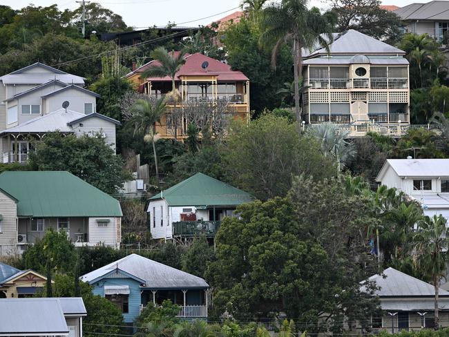 10/7/2024: Generic images of the river walk on South Bank, opposite the cbd, and Views of Queenslander houses in Paddington, Brisbane. pic: Lyndon Mechielsen / The Australian