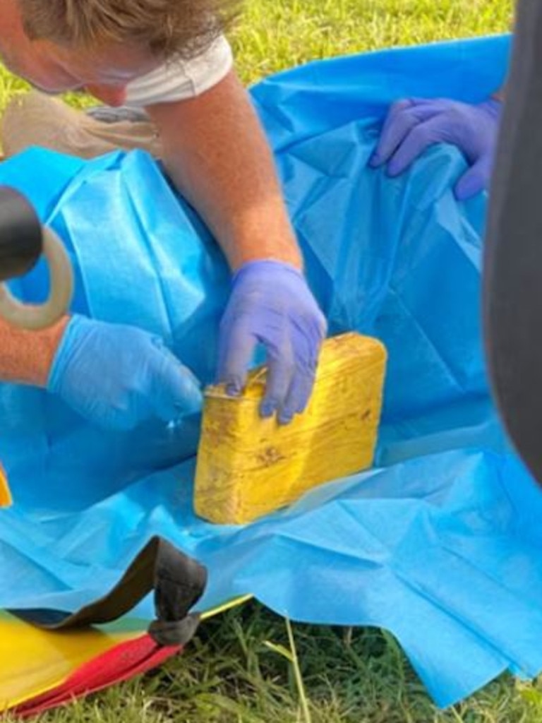 Police found more than 40 kilograms of cocaine in the port. Picture: NSW Police