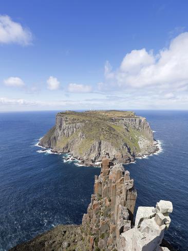 Day 3. Tasman Island viewed from The Blade. Three Capes Track walk. PICTURE: Richard Jupe