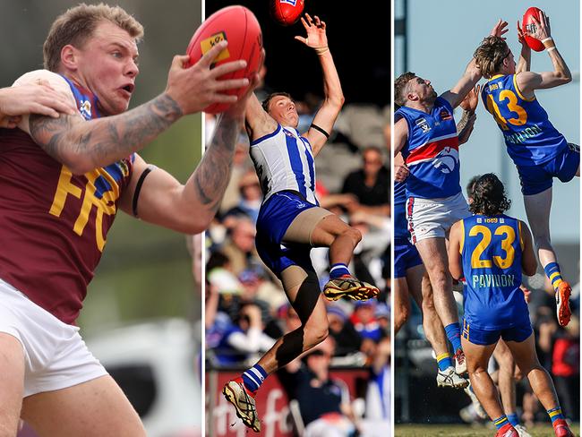 The AFL Outer East has plenty of high-flying markers.