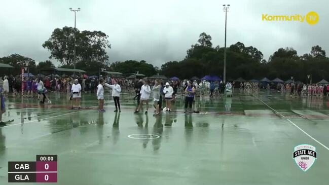 Replay: Netball Queensland State Age Titles - Caboolture Black v Gladstone (U12)