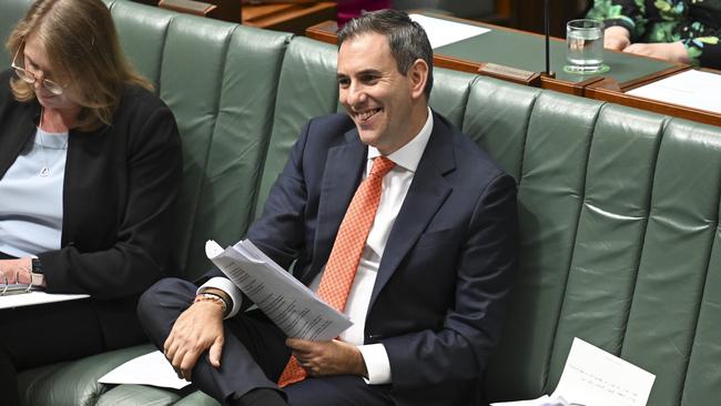 Federal Treasurer Jim Chalmers wants to drive the investment mandate of the $300bn Future Fund. Picture: Martin Ollman/NewsWire