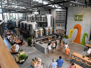 The Stone and Wood Brewery located at 100 Centennial Circuit in Byron Bay has been designed around the best possible customer experience.