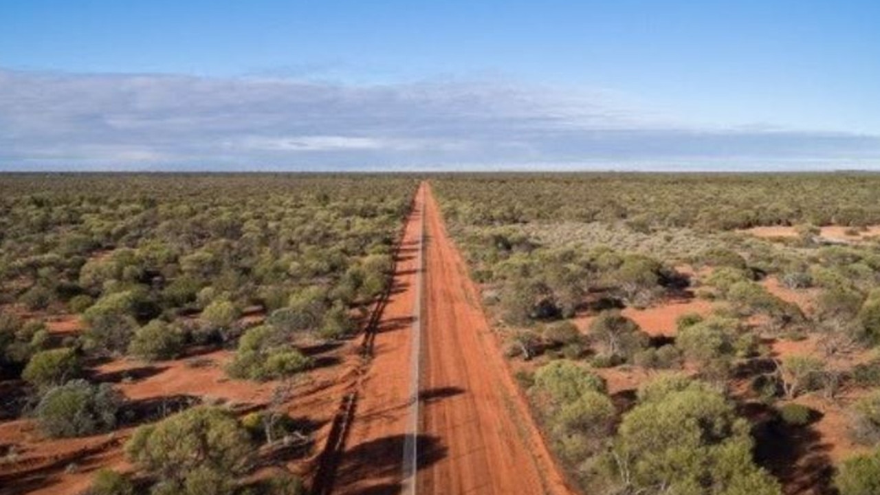 The feral cat-proof fence at Mt Gibson Wildlife sanctuary in WA. Queensland is also investing in feral cat fences. Picture: Australian Wildlife Conservancy