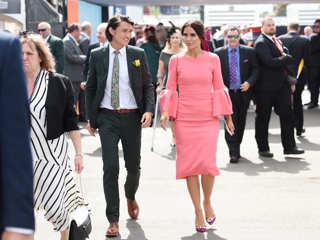 Jodi Anasta arrives at the Birdcage. Picture: AAP