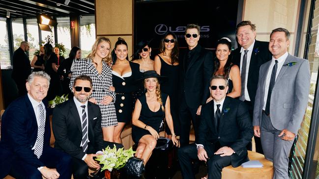 Matt Damon, Elsa Pataky and Luciana Barroso were among celebrity guests of Lexus. Picture: Supplied