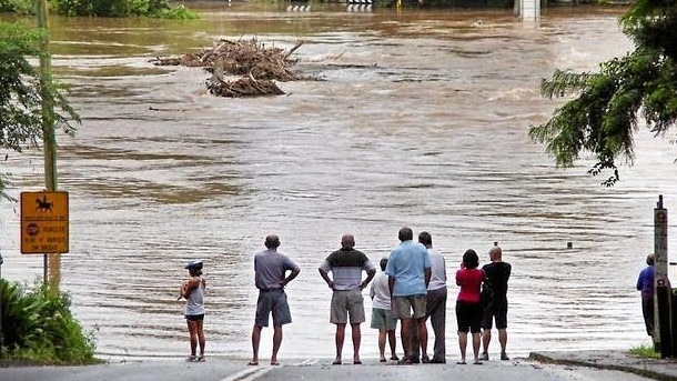 Flooding of the Bellinger River, at Bellingen Bridge.https://www.coffscoastadvocate.com.au/news/flood-warnings-issued-local-river-catchments/3368683/