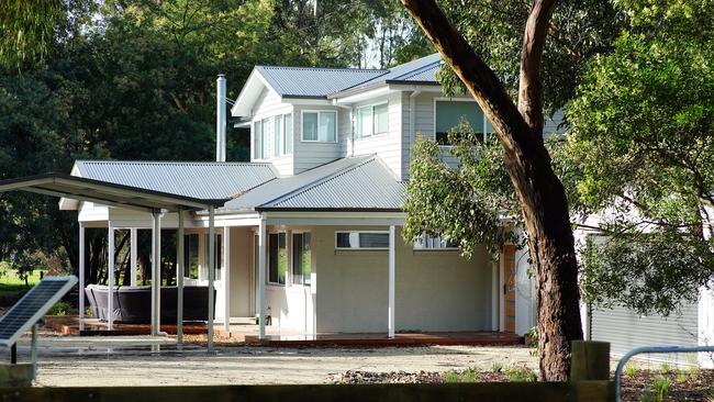 The Leongatha home of Erin Patterson. Picture: Luis Enrique Ascui