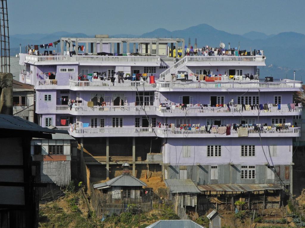 A general view of the house of Ziona. Picture: Richard Grange/Barcroft India/Getty Images