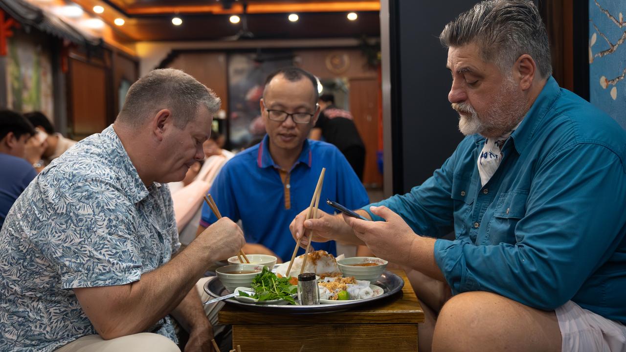 Mehigan and Preston spent five days in Vietnam eating at Michelin star restaurants and finding the best street food for their tour.