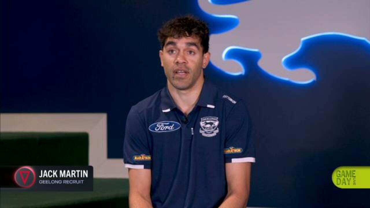 Jack Martin signs two-year Geelong deal