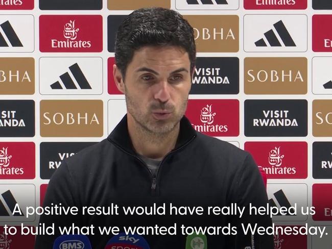 Arsenal feeling ‘rage, anger, frustration’ after Bournemouth loss – Mikel Arteta