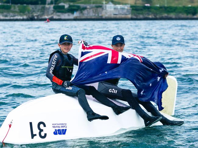 Josh Garner and Jack Benyon. Picture: Paul Gibbins Photography.
