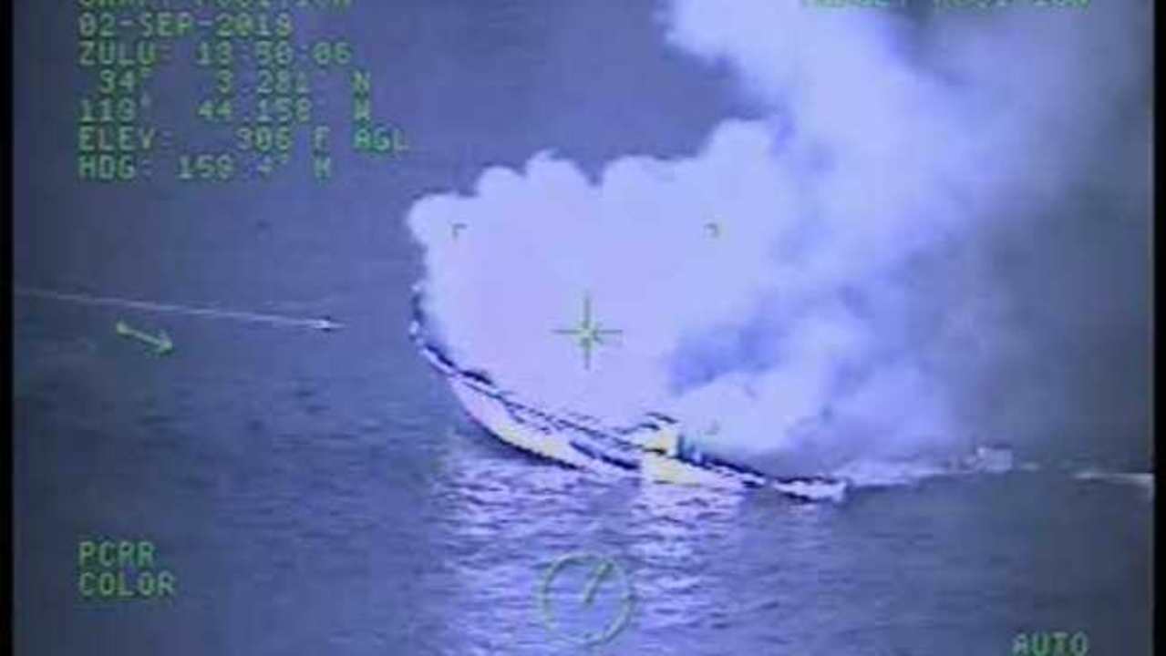 Victims of California boat fire had no chance of escape, authorities ...