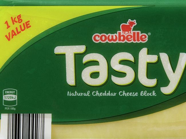 Winning products for ALDI People’s Picks Awards for Australian shoppers' favourite items. Fridge, Dairy and Eggs: Cowbelle Tasty Block Cheese