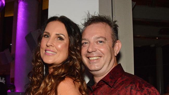 Rebecca and Craig Johnson celebrate NYE at Nineteen at The Star Gold Coast. Pic: (c) Regina King