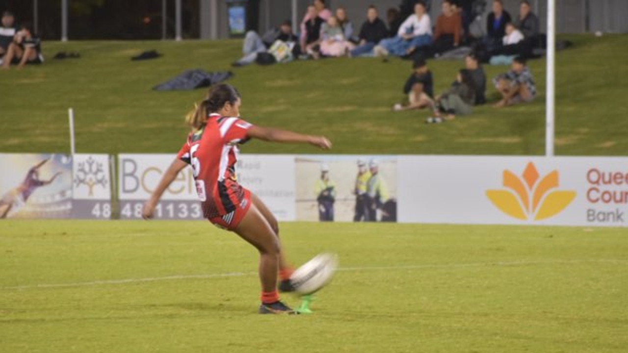 Wanderers U17 Girls defeated Norths 23-6 in the RLMD Grand Final. Leila Murphy Picture: Matthew Forrest