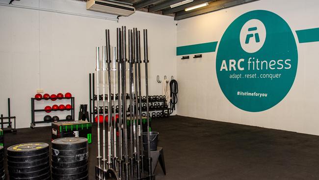 Inside one of the rooms at the newly opened ARC Fitness CBD studio. Picture: Pema Tamang Pakhrin.