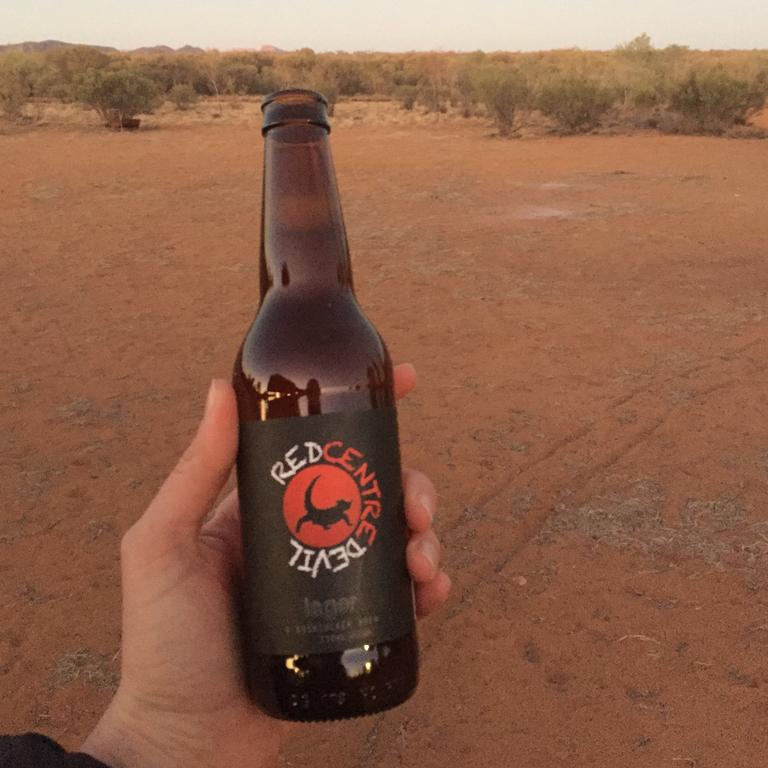 Sip a Red Devil Beer as you start your tour. Picture: Supplied