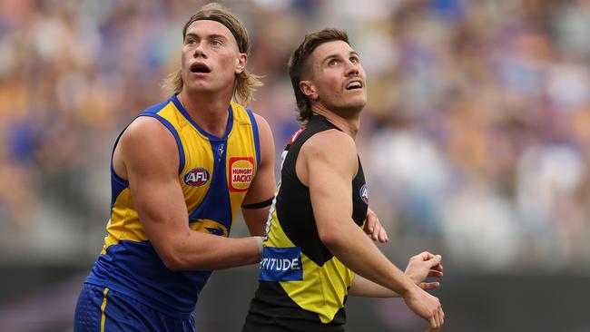 West Coast are hoping Baker and Harley Reid can help them improve. (Photo by Will Russell/AFL Photos via Getty Images)