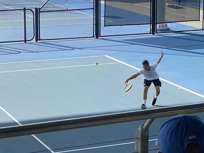 Along with a tennis-loving family, James Rogers has helped develop Wilson into a budding star in Mackay.