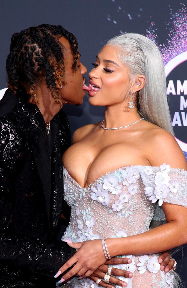 Rich The Kid and Antonette Willis. Picture: Getty