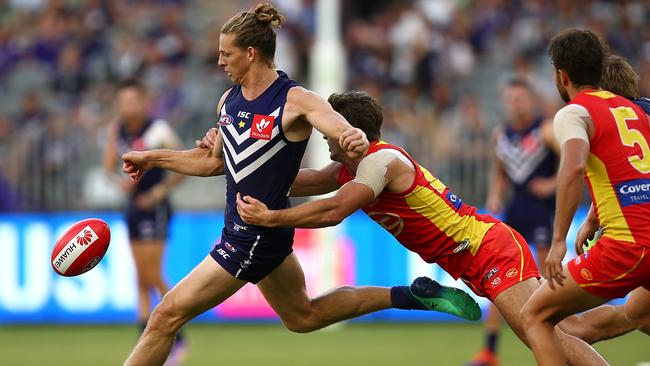 Nat Fyfe was unstoppable against Gold Coast.