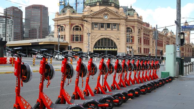 E-scooters will remain on Melbourne streets. Picture: Supplied