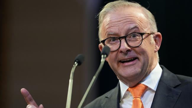 Anthony Albanese says he is sticking with his quest to make the world of social media safer for Australian teenagers. Picture: Getty Images