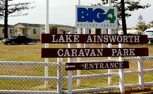 The Lake Ainsworth Caravan Park, one of three prime caravan park sites currently controlled by the Ballina Shire Council, but soon to be taken over by the NSW Government.