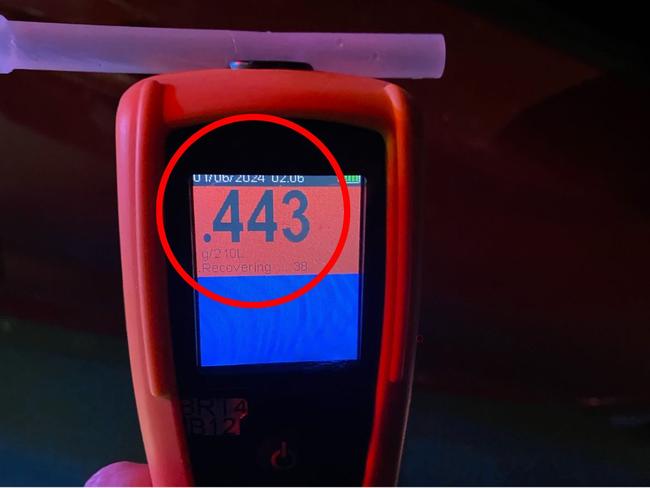A driver in the Australian Capital Territory (ACT) has registered a “near fatal” blood alcohol concentration during a routine breath test, recording one of the highest levels ever seen in the state.