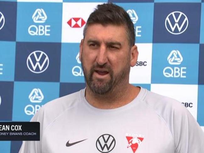 Cox concedes errors with McCartin move