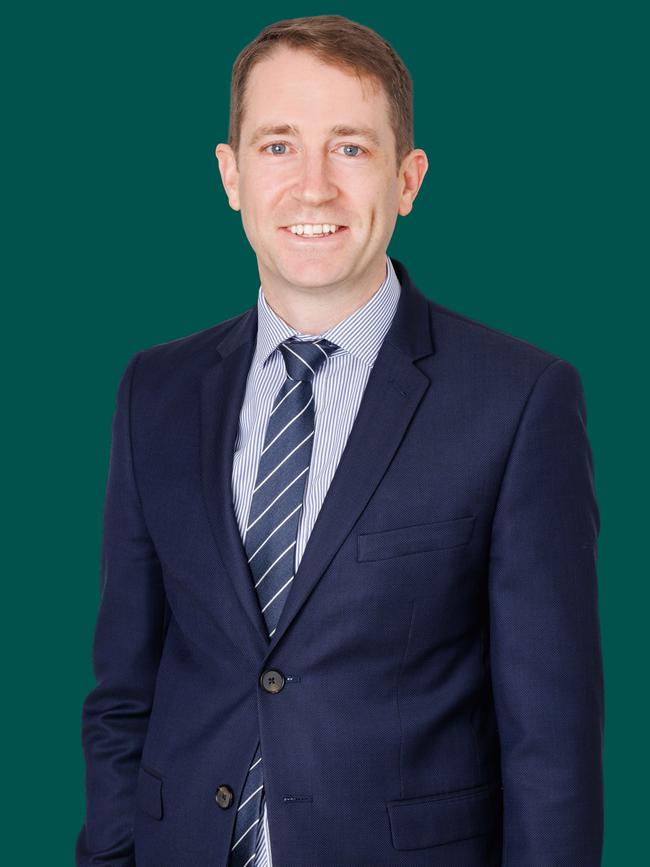 NGS Super financial planner Toby Perkins. Picture: Supplied