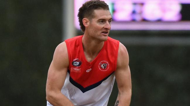 Sam Gleeson in action for Diamond Creek. Picture: Nathan McNeill