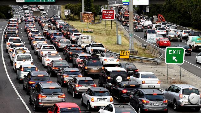 Melbourne is one of the worst cities in the world to drive in. Picture: Nicole Garmston