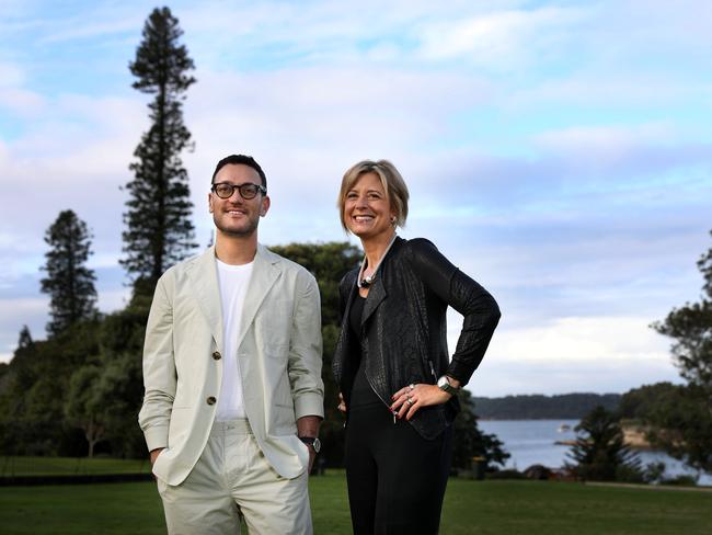 Sydney Children’s Hospital Foundation chief executive Kristina Keneally and co-chair of the Gold Dinner Josh Penn. Picture: Jane Dempster/The Australian