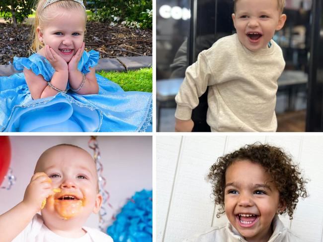 Ipswich Queensland Times cutest toddler collage. Pictures - supplied.