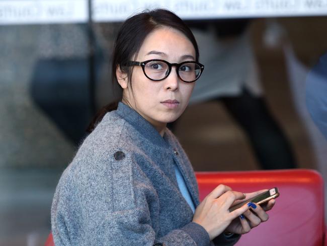 Lina Fu is among friends who together put up $3 million for surety to secure bail for her friend Chinese actress Xuan Dong, wife of Chinese actor Yunxiang Gao. Picture: Richard Dobson