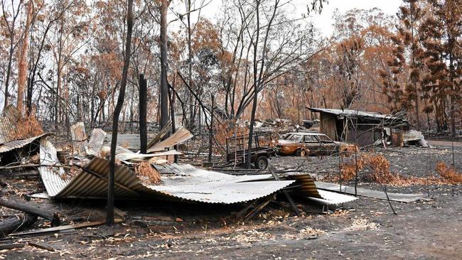 After the Tabulam fire at a property at Old Bruxner Rd. Picture: Susanna Freymark