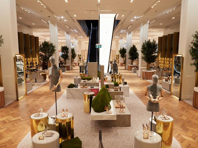 David Jones reveals entire store floor dedicated to shoes  —  Australia's leading news site