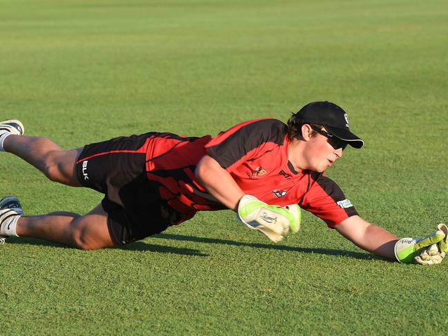 NT Strike League wicket keeper Daniel Mylius. Pic: Katrina Bridgeford