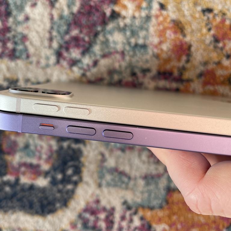 It’s thinner than the iPhone 12. Picture: Elly Awesome