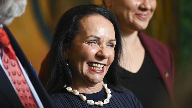 Minister for Indigenous Australians Linda Burney at Parliament House in Canberra. Picture: NCA NewsWire / Martin Ollman