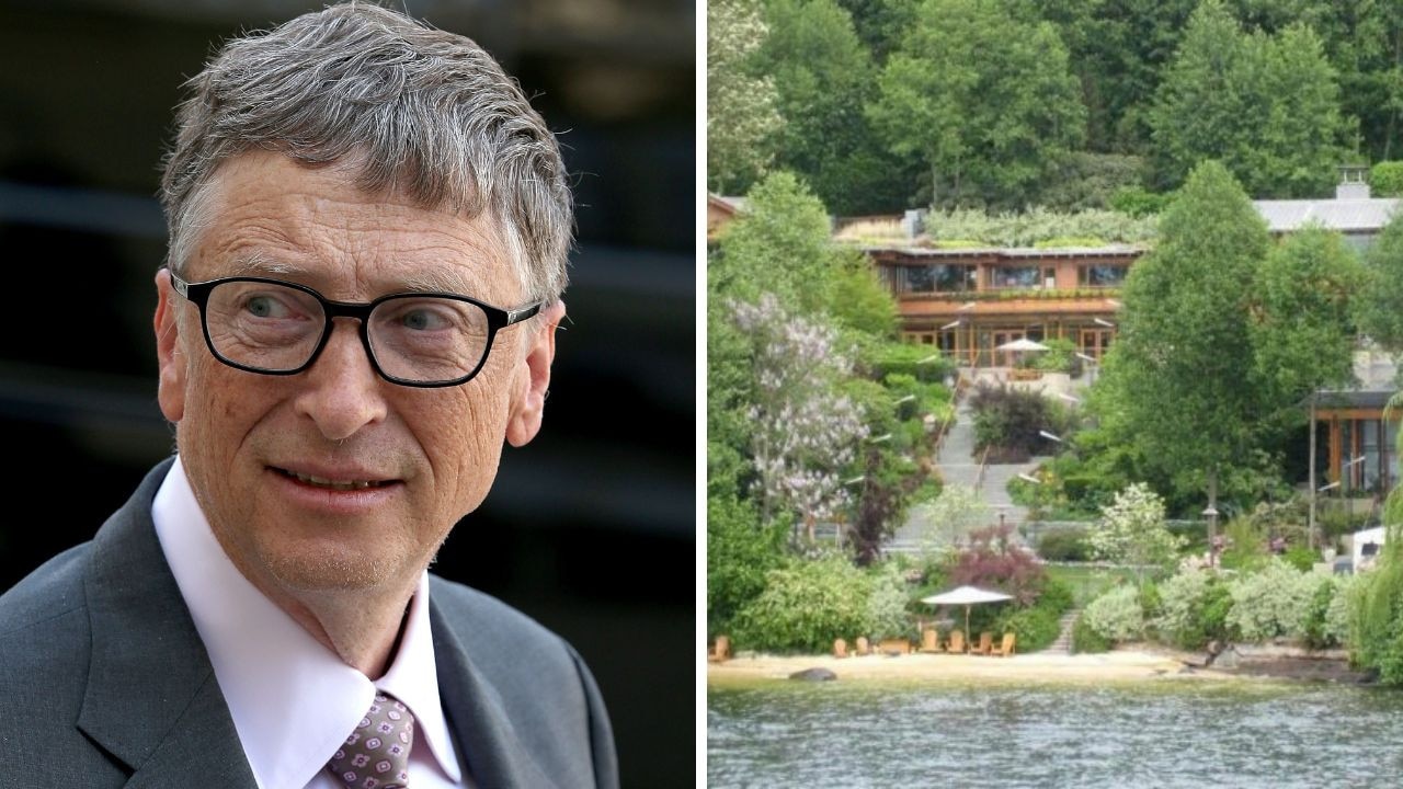 Why Gates won’t move out of ‘gigantic’ $207m home. Picture: Getty; Supplied