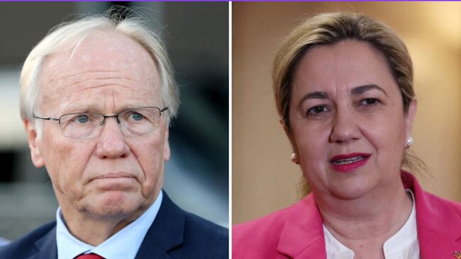 Annastacia Palaszczuk has hit back at former premier Peter Beattie.