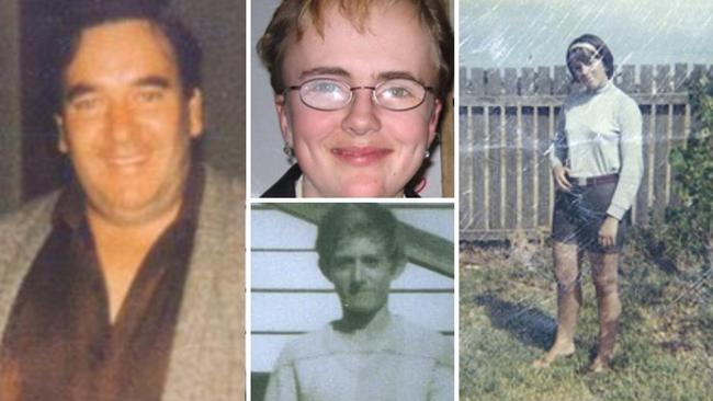 Bendigo cold case investigations: Kevin Pearce, Krystal Fraser, Allan Whyte and Maureen Braddy.