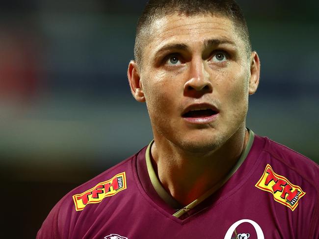 PERTH, AUSTRALIA - MARCH 04: James O'Connor of the Reds looks onduring the round three Super Rugby Pacific match between the Western Force and the Queensland Reds at HBF Park on March 04, 2022 in Perth, Australia. (Photo by Paul Kane/Getty Images)