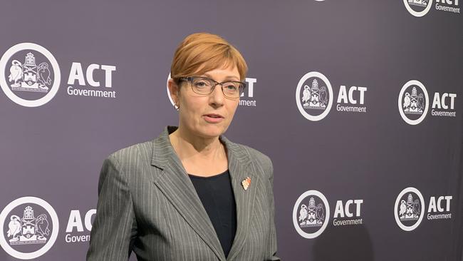 ACT Health Minister Rachel Stephen-Smith says decriminalising hard drugs does not endorse drug use. Picture: Julia Kanapathippillai